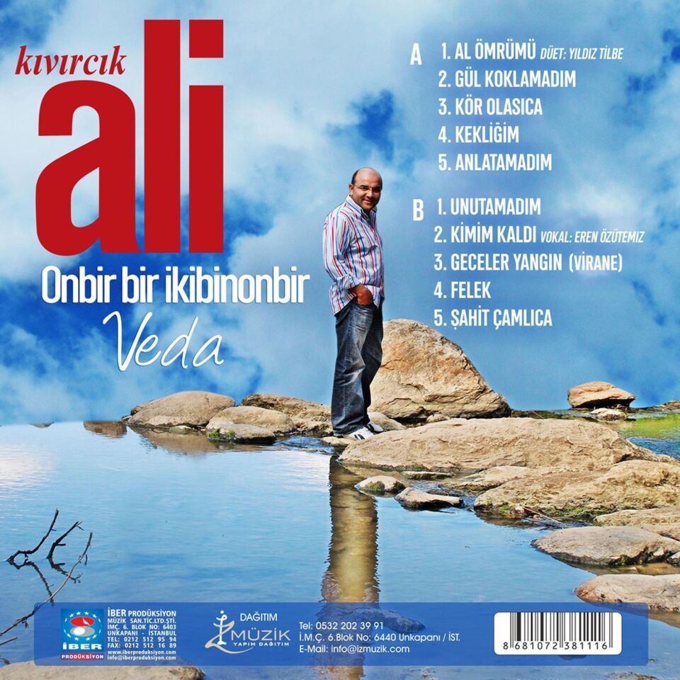 Kıvırcık Ali Onbir Bir İkibinonbir / Veda - Plak