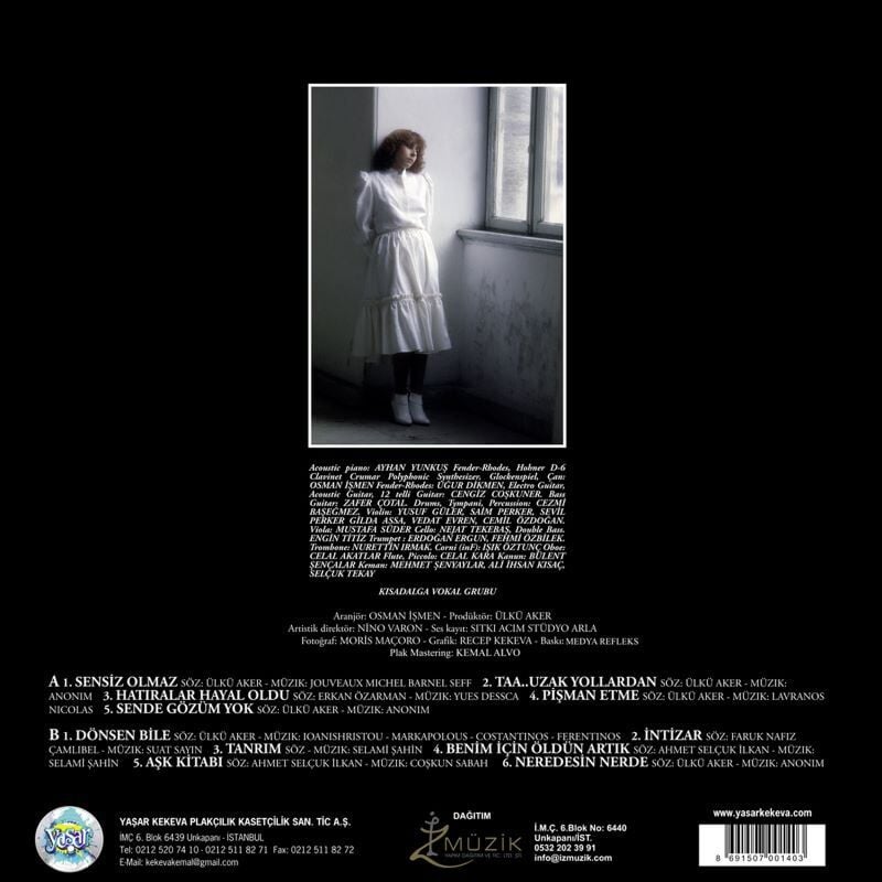 Nilüfer Sensiz Olmaz - Renkli Plak