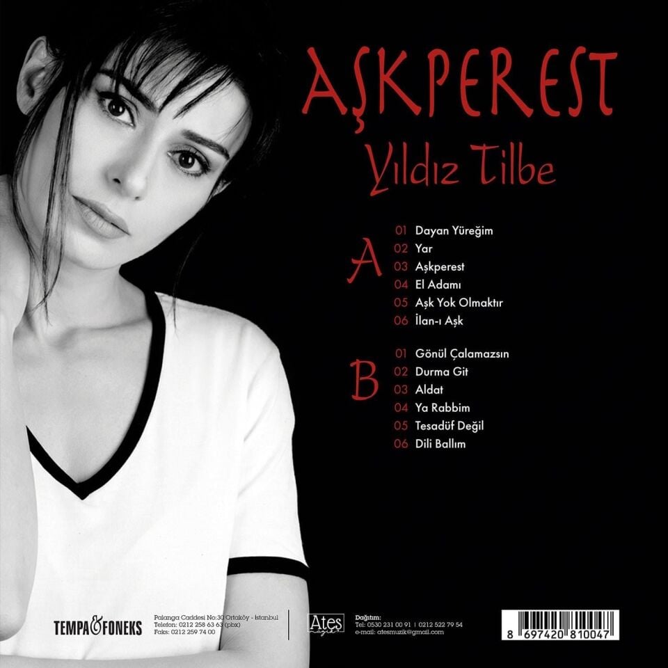 Yıldız Tilbe Aşkperest - Plak