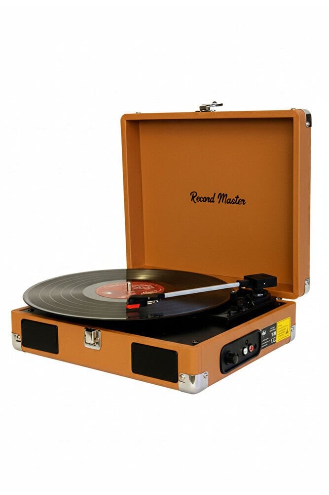 RM-311 Pikap - Tüm Plaklar İle Uyumlu- Power Banklere Bağlanarak Kullanılabilme Kahverengi