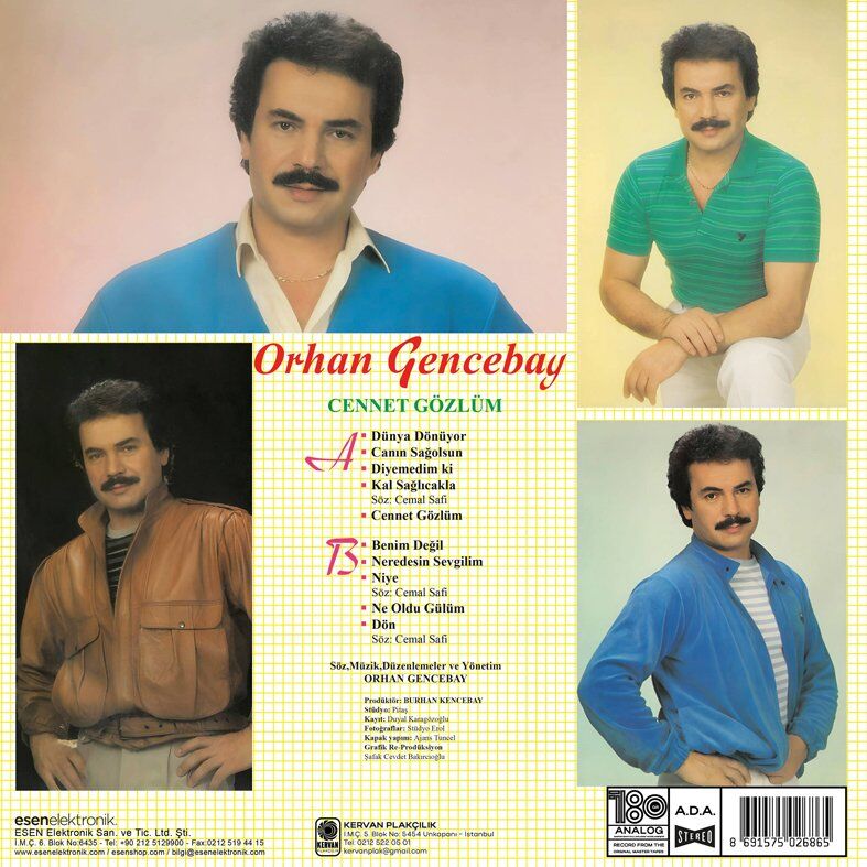 Orhan Gencebay Cennet Gözlüm - Plak