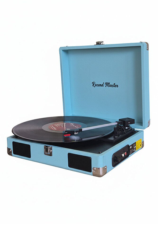 RM-311 Pikap - Tüm Plaklar İle Uyumlu- Power Banklere Bağlanarak Kullanılabilme Mavi