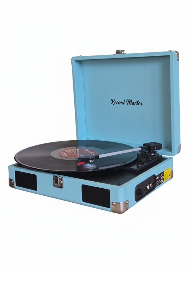 RM-311 Pikap - Tüm Plaklar İle Uyumlu- Power Banklere Bağlanarak Kullanılabilme Mavi