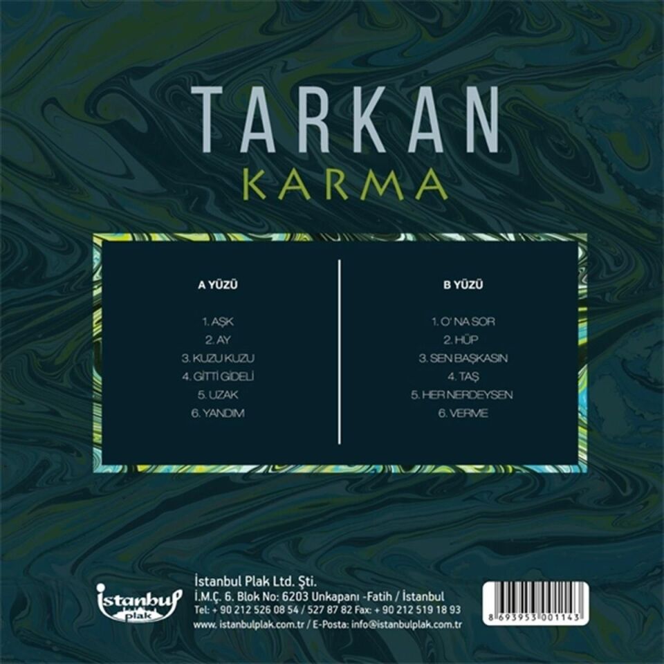 Tarkan Karma - Plak