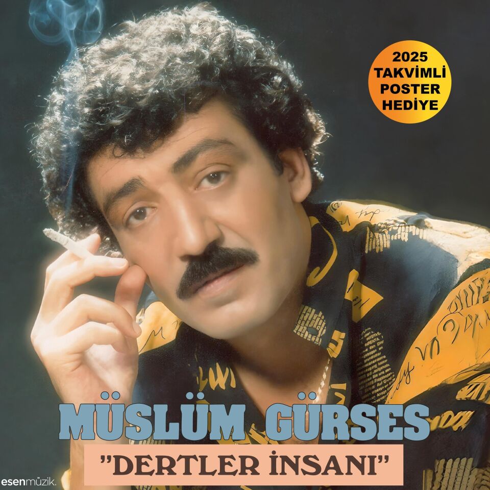 Müslüm Gürses Dertler İnsanı - Plak