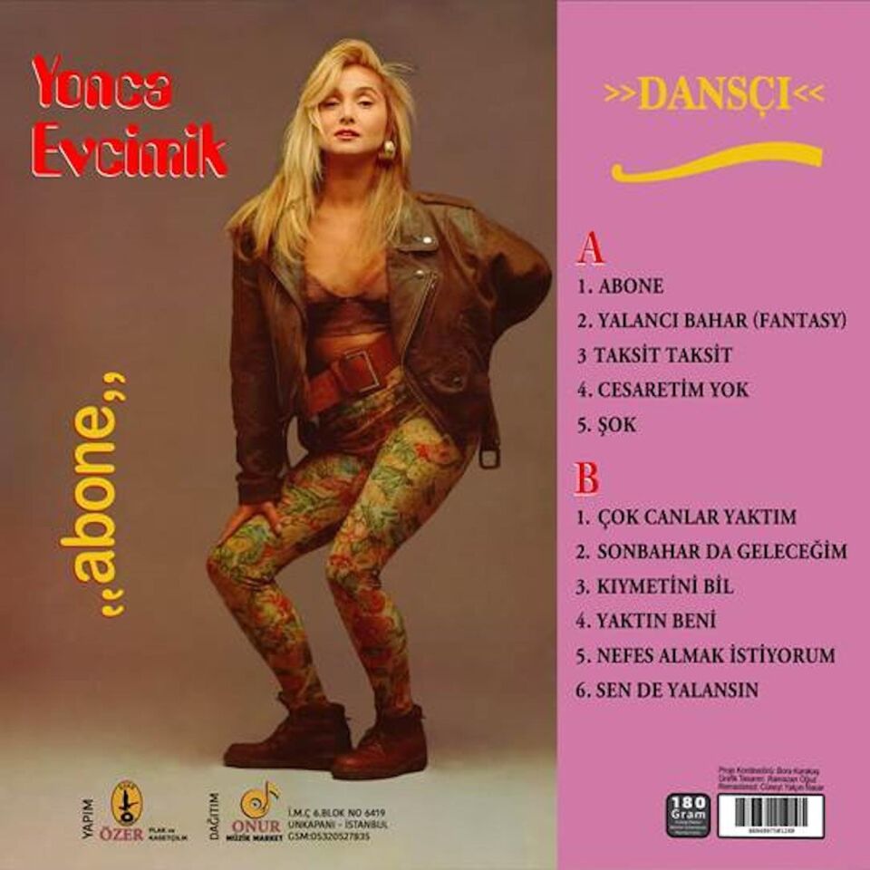 Yonca Evcimik  Dansçı / Abone Limited Edition - Renkli Plak