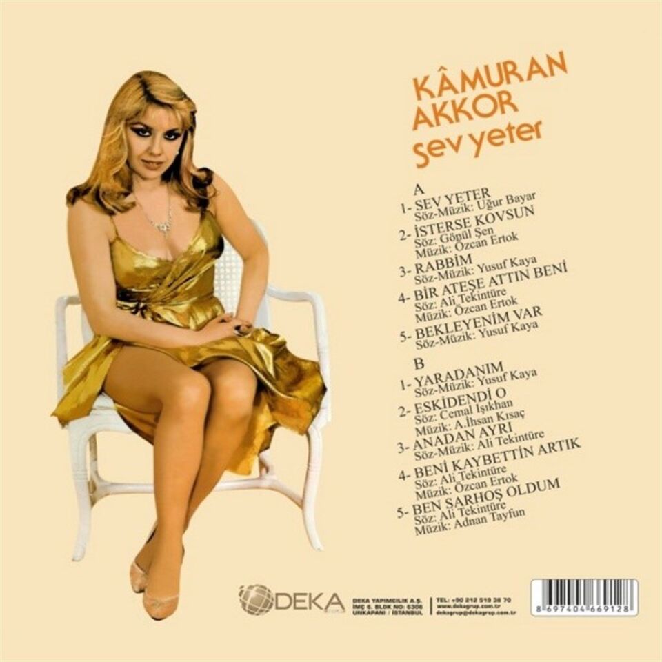 Kamuran Akkor Sev Yeter - Plak