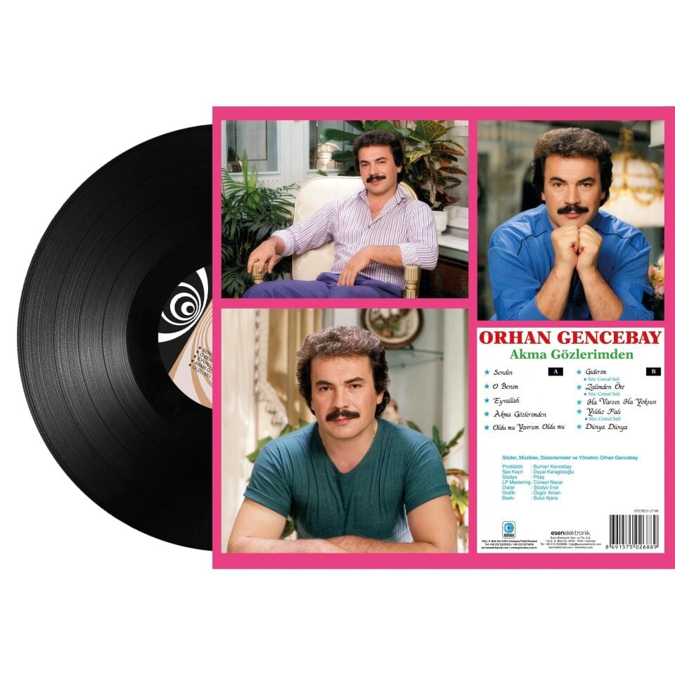 Orhan Gencebay Akma Gözlerimden - Plak