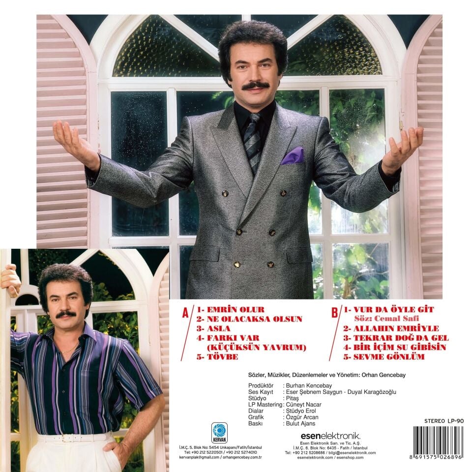 Orhan Gencebay Emrin Olur - Plak
