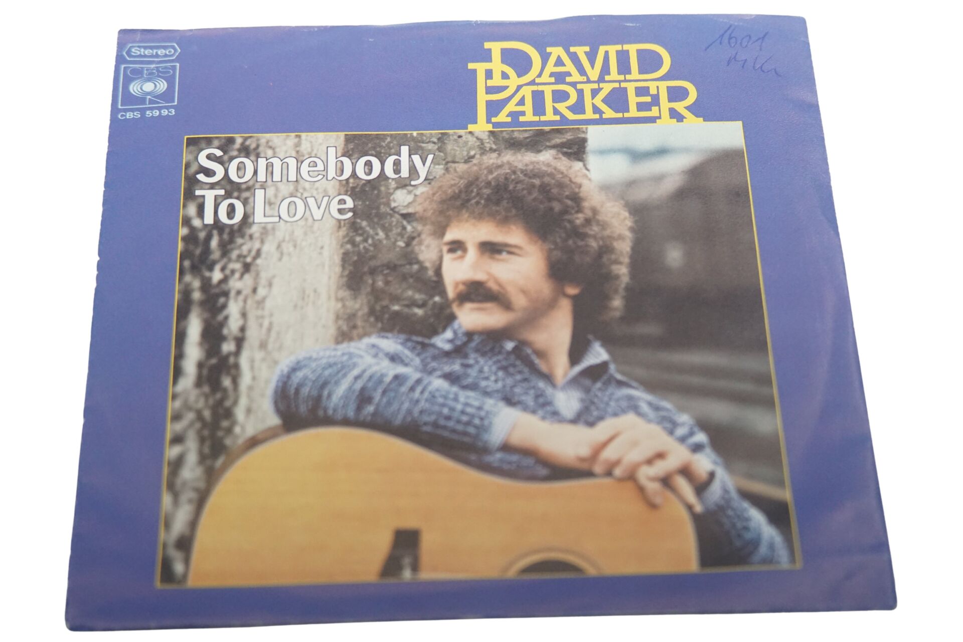 David Parker Somebody To Love - Plak