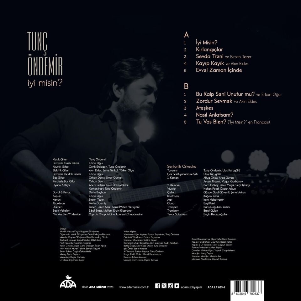 Tunç Öndemir İyi Misin? - Plak