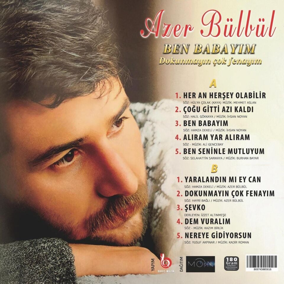 Azer Bülbül Dokunmayın Çok Fenayım - Plak