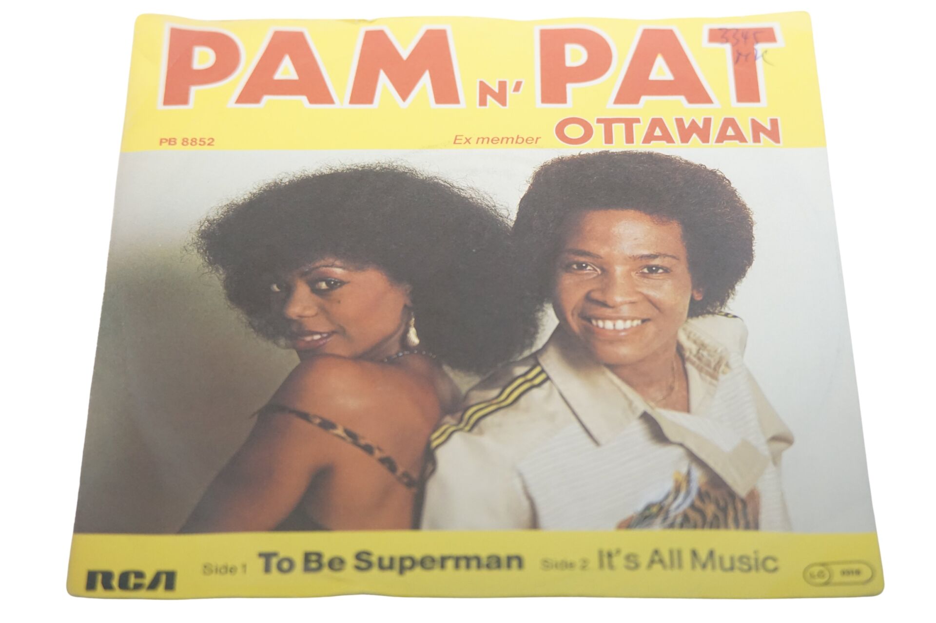 Pam N' Pat – To Be Superman - Plak