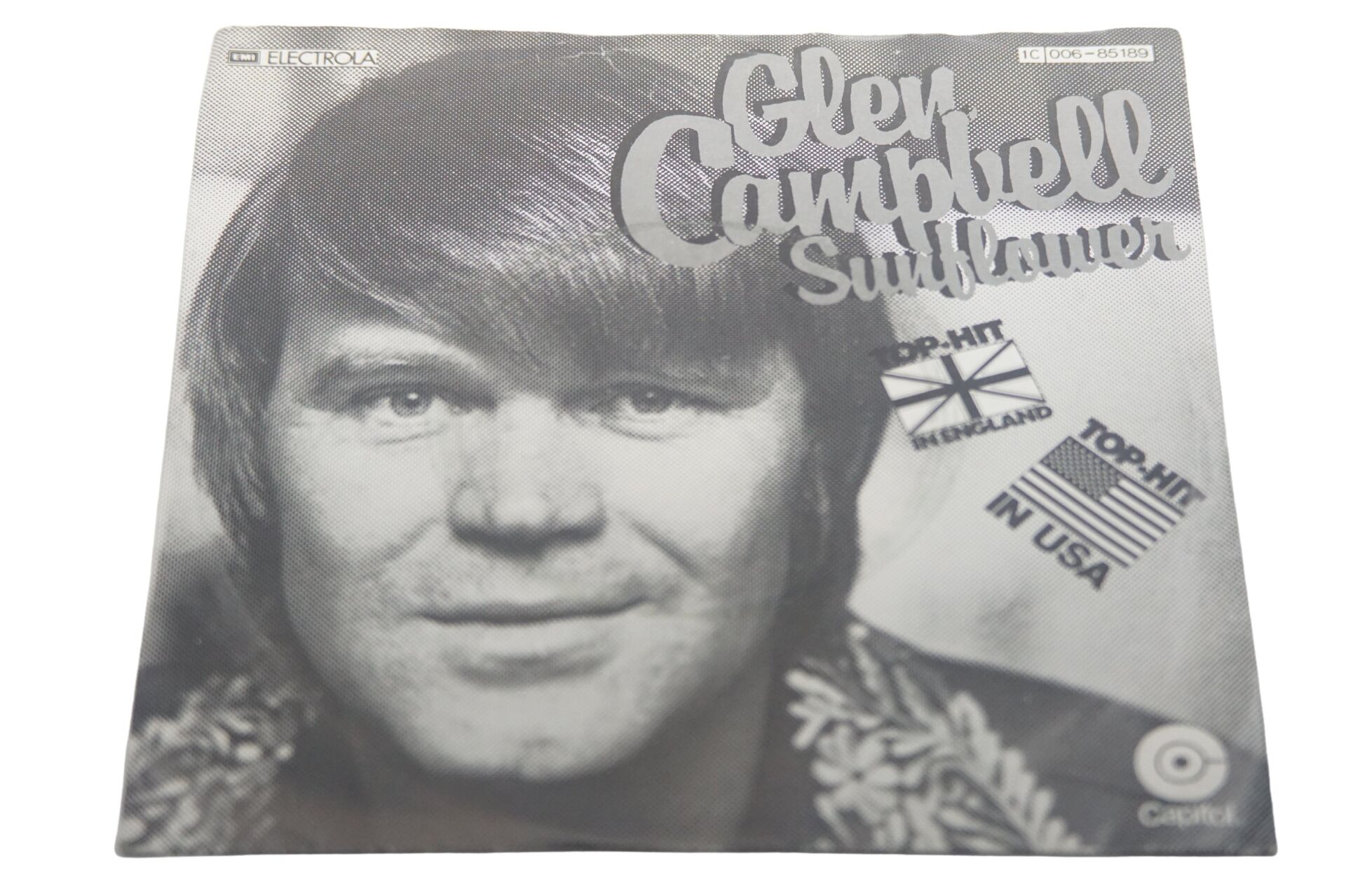 Glen Campbell Sunflower - Plak