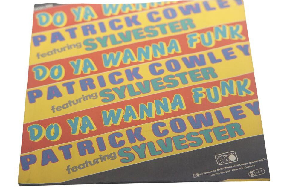 Patrick Cowley Featuring Sylvester Do Ya Wanna Funk - Plak