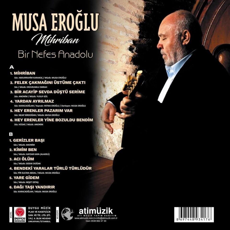 Musa Eroğlu Mihriban / Bir Nefes Anadolu - Plak