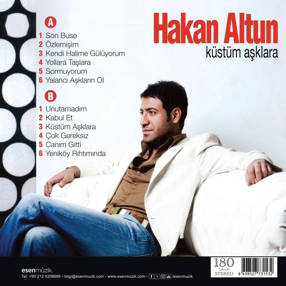 Hakan Altun Küstüm Aşklara - Plak