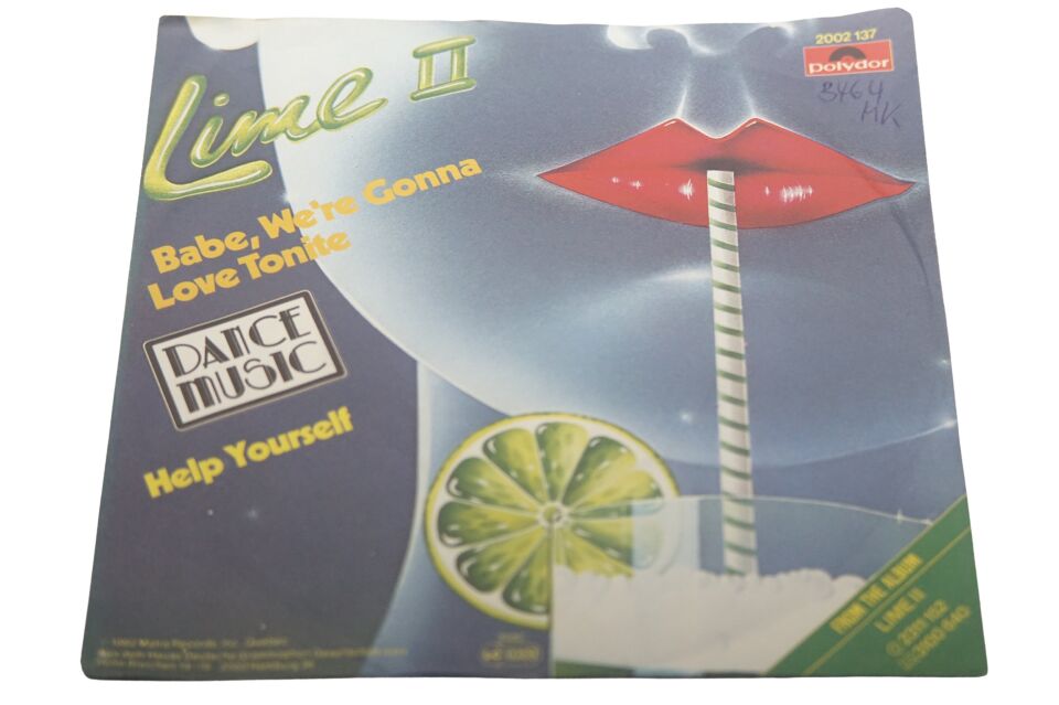 Lime Babe, We're Gonna Love Tonite - Plak