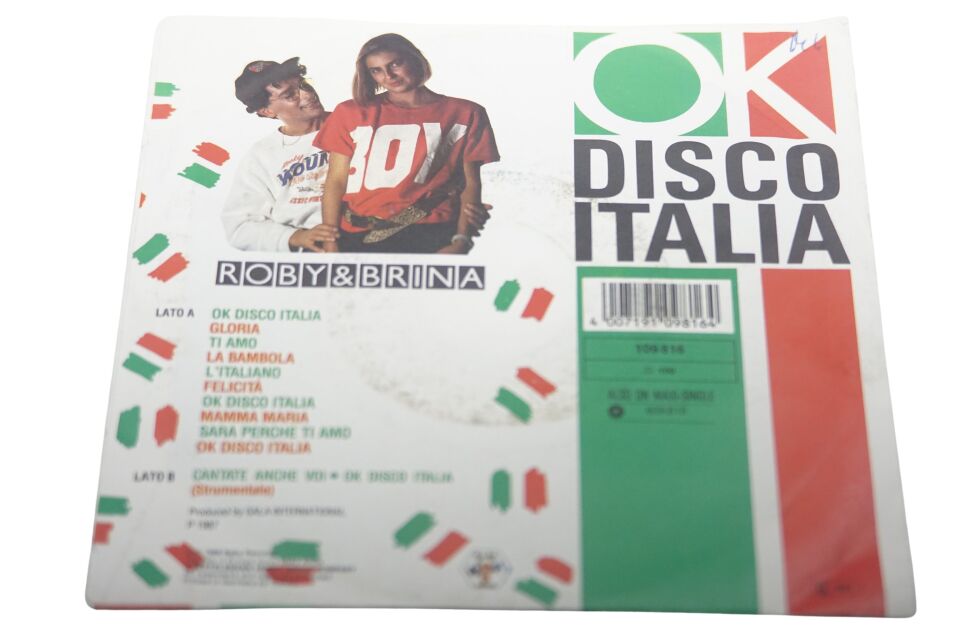 Roby & Brina Ok Disco Italia - Plak