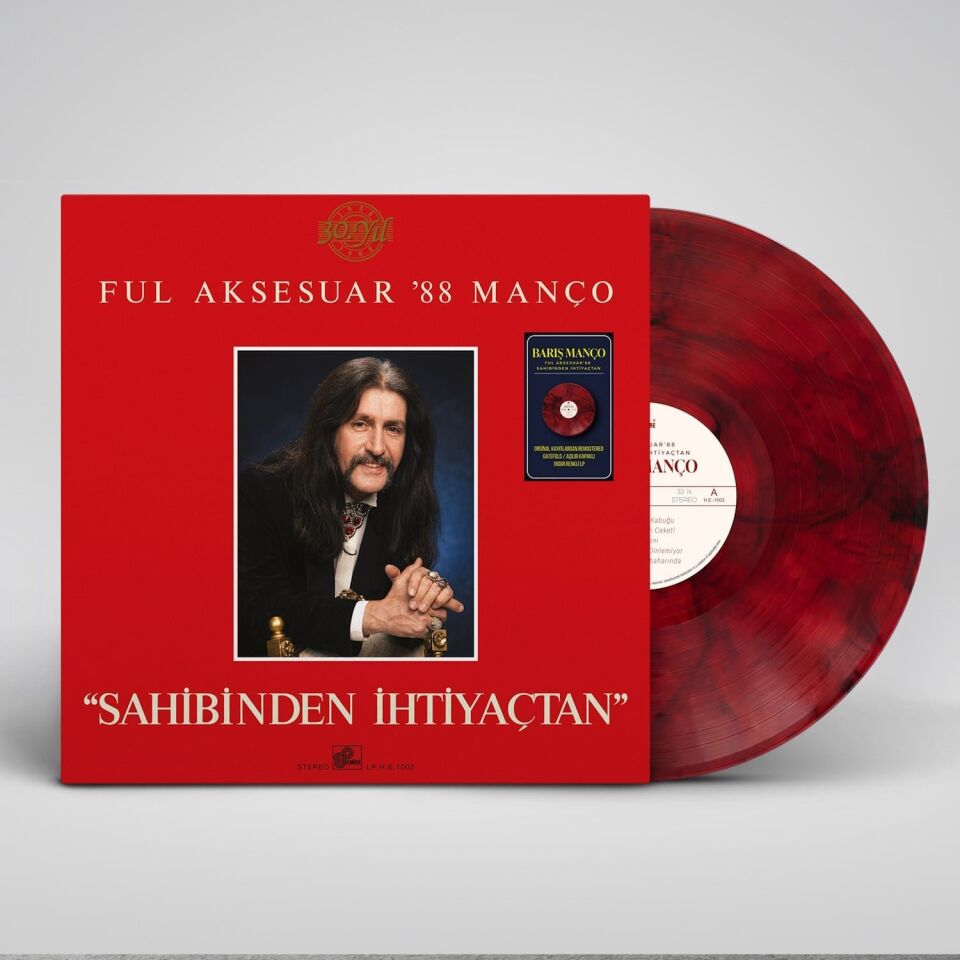 Barış Manço Full Aksesuar'88 Manço - Renkli Plak