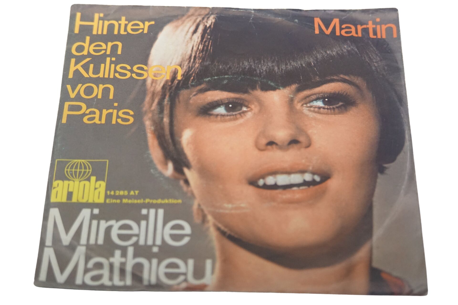 Mireille Mathieu Hinter Den Kulissen Von Paris / Martin - Plak