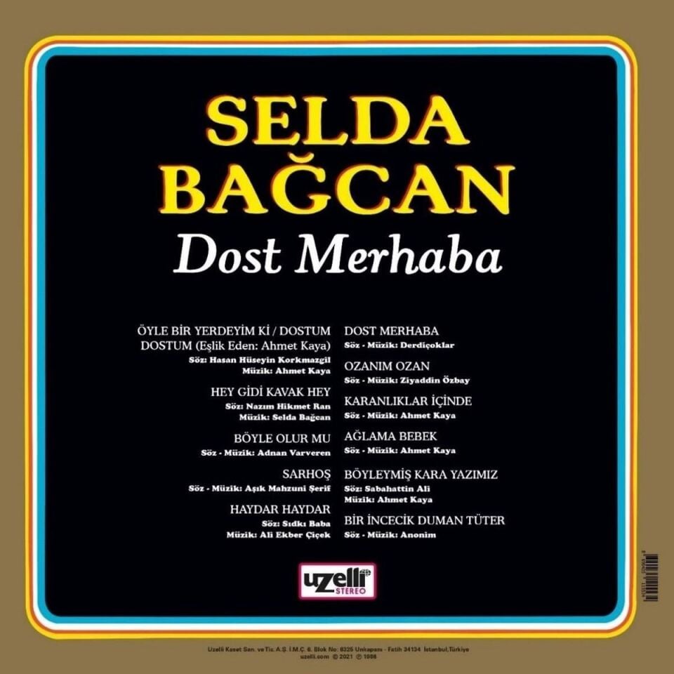 Selda Bağcan Dost Merhaba - Plak