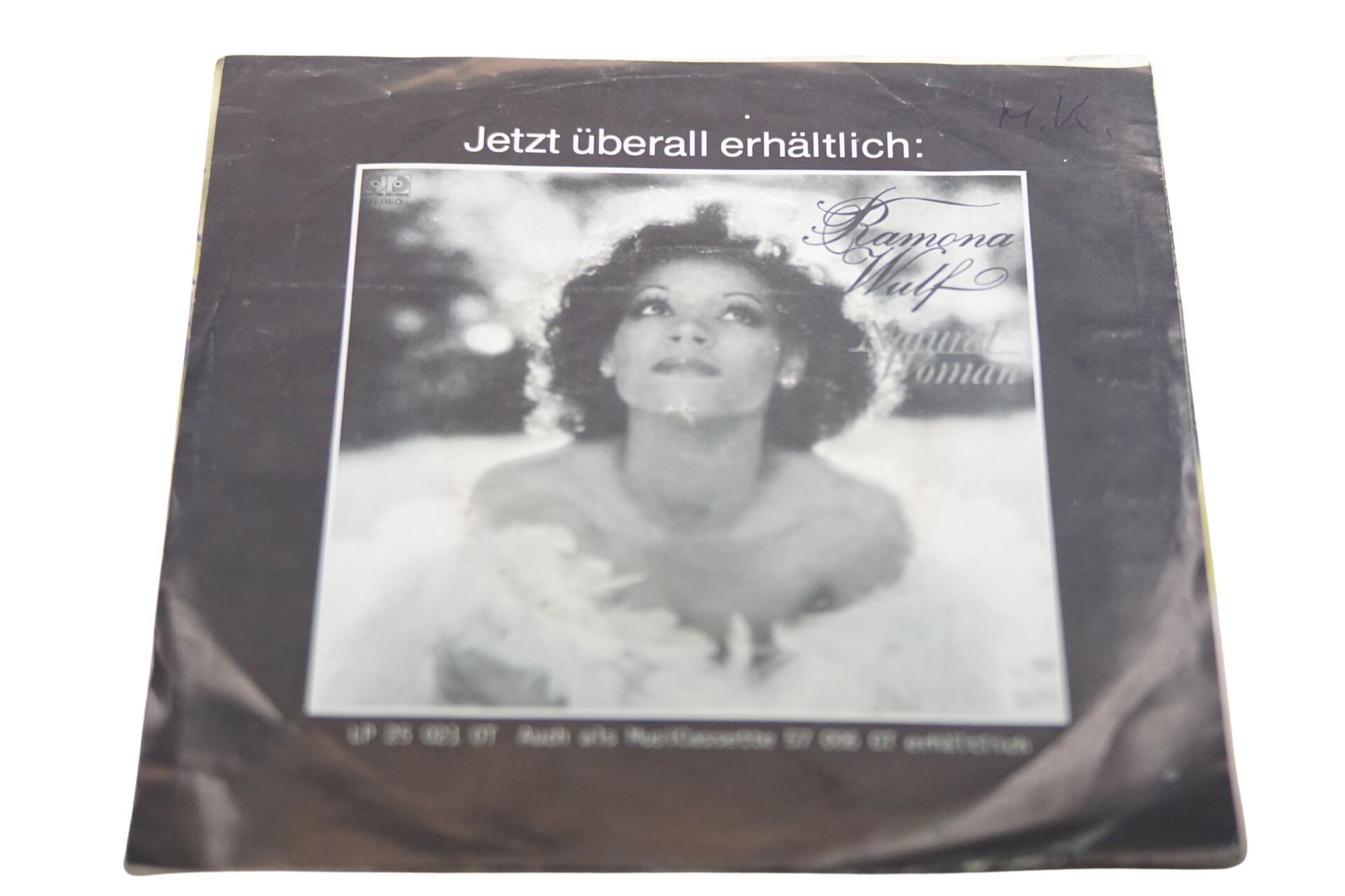 Ramona Wulf Natural Man (I'm A Natural Woman) - Plak