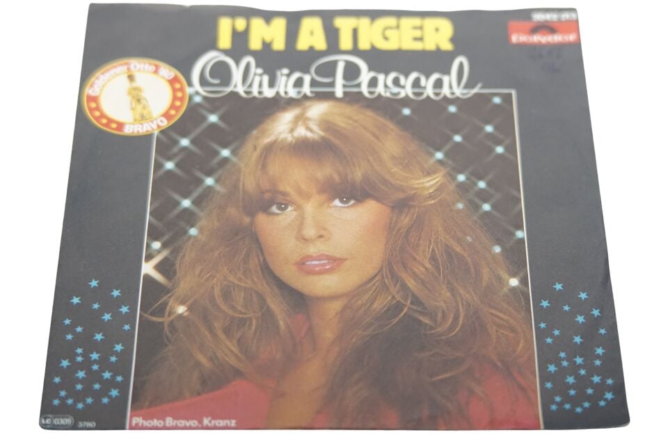 Olivia Pascal Glad All Over / I'm A Tiger - Plak