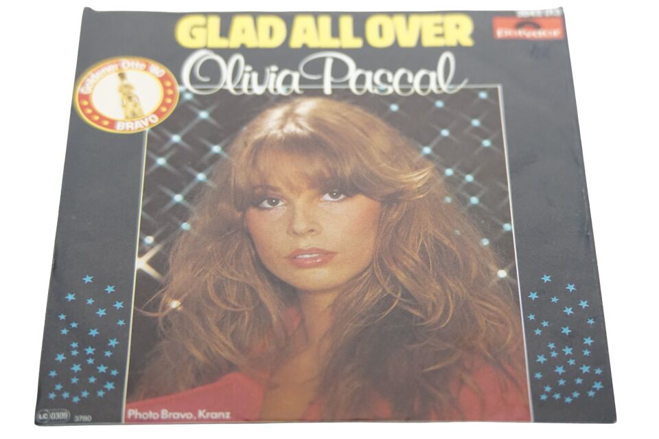 Olivia Pascal Glad All Over / I'm A Tiger - Plak