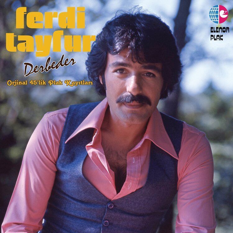 Ferdi Tayfur Derbeder Orijinal 45'lik Plak Kayıtları - Plak