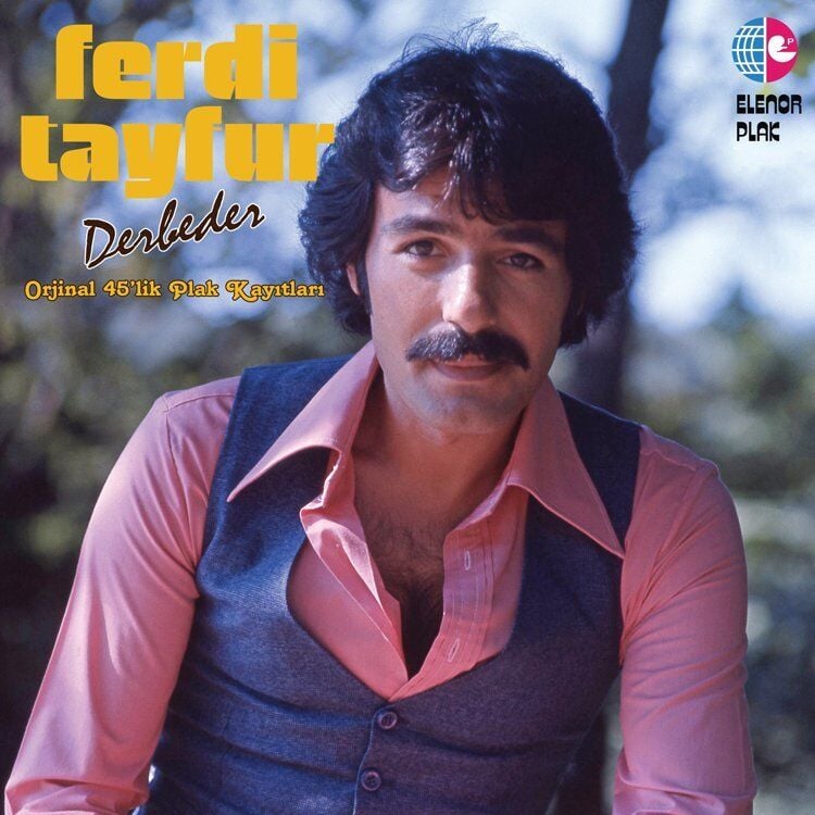 Ferdi Tayfur Derbeder Orijinal 45'lik Plak Kayıtları - Plak