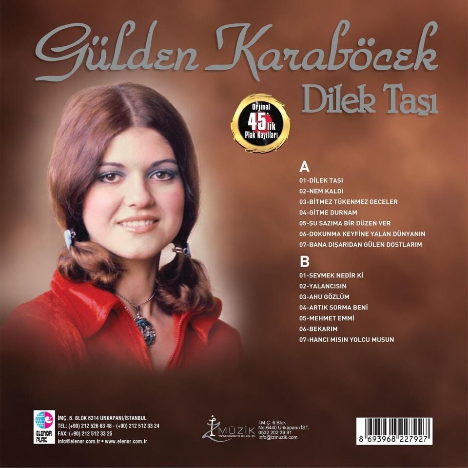 Gülden Karaböcek Dilek Taşı (45'lik Kayıt) - Plak