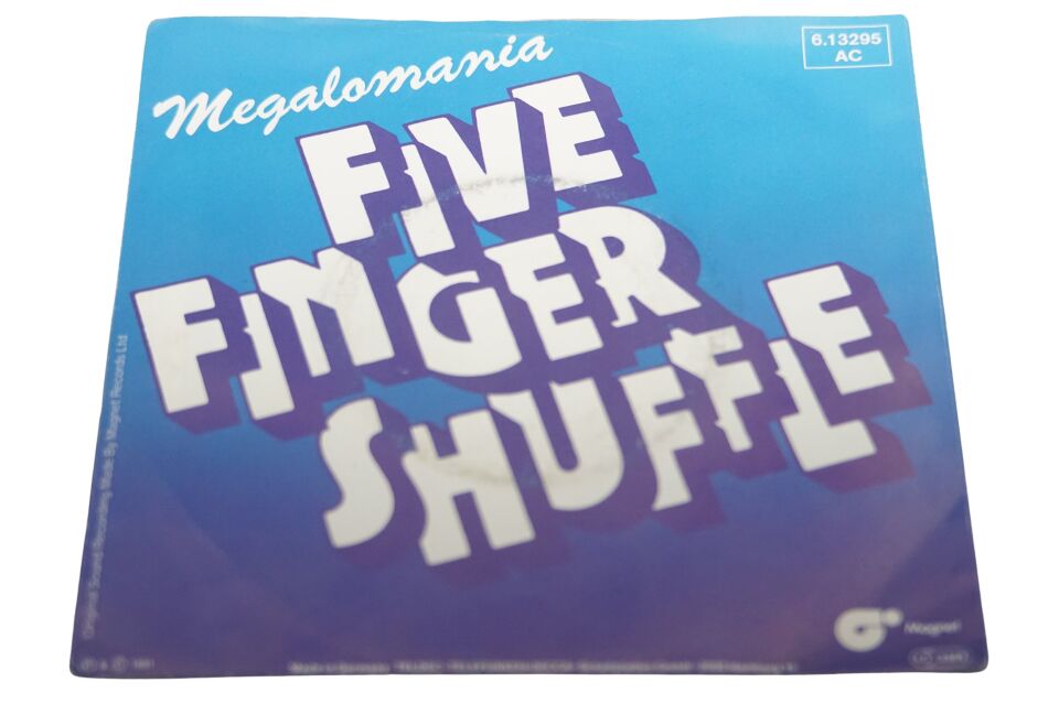 Megalomania Five Finger Shuffle - Plak