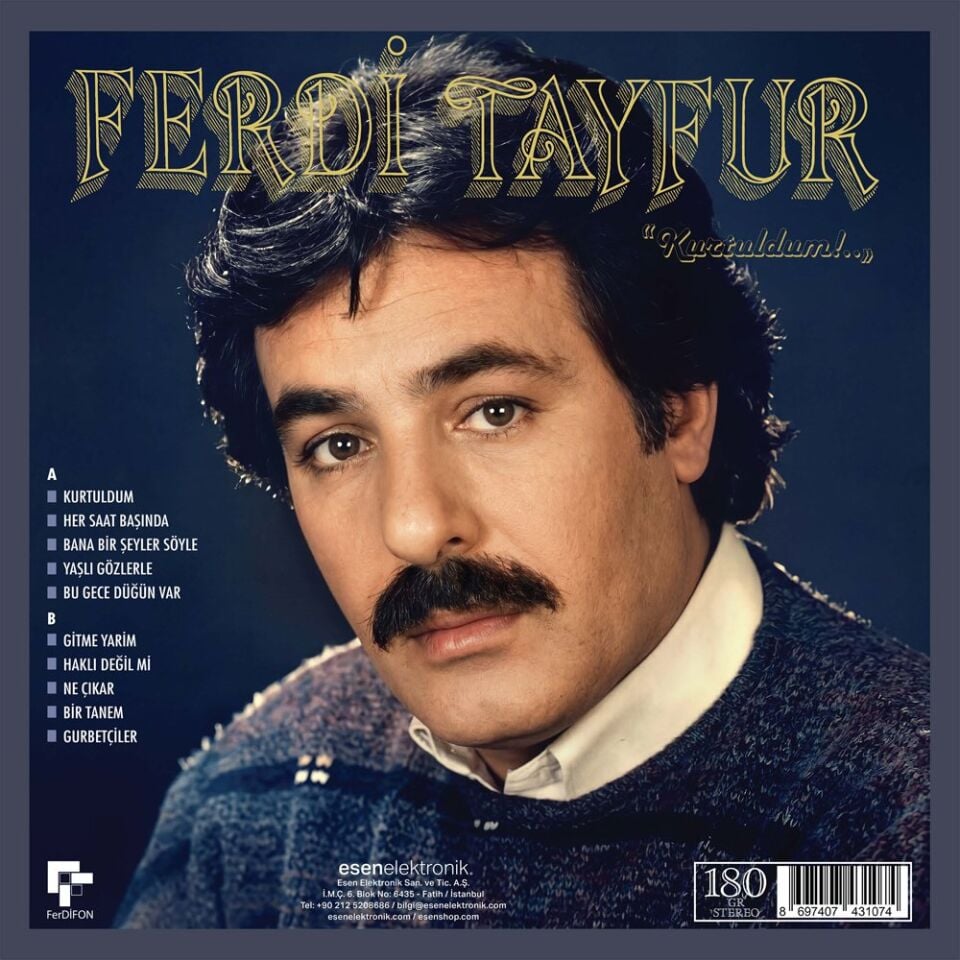 Ferdi Tayfur Kurtuldum - Plak