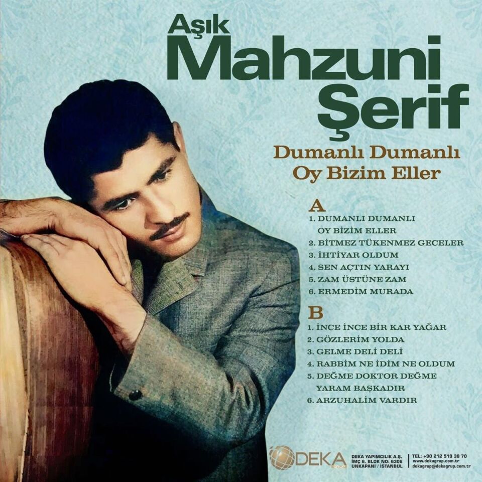 Aşık Mahzuni Şerif Dumanlı Dumanlı Oy Bizim Eller - Plak
