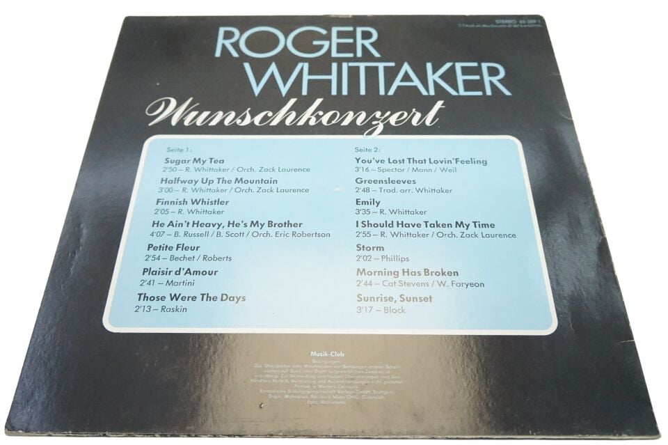 Roger Whittaker Wunschkonzert - Plak