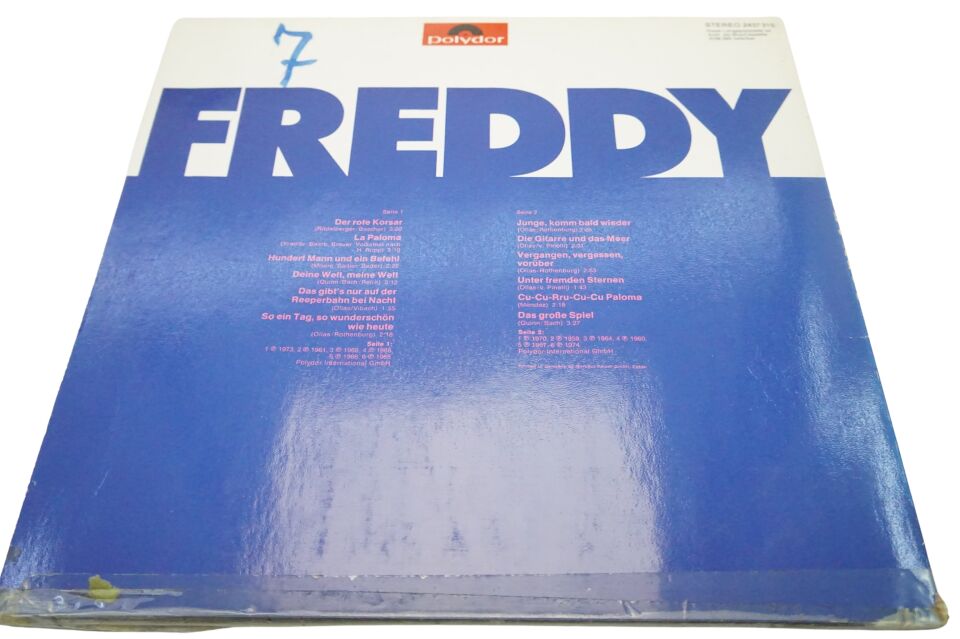 Freddy Freddy - Plak