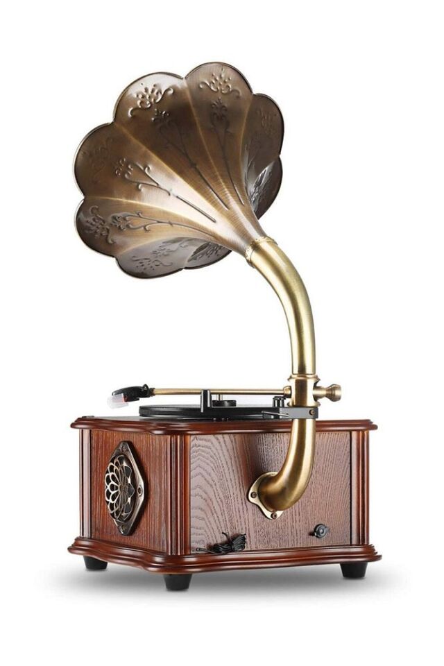 RMJ-209C Gramofon Pikap Radyo Bluetooth Usb Plak Çalar