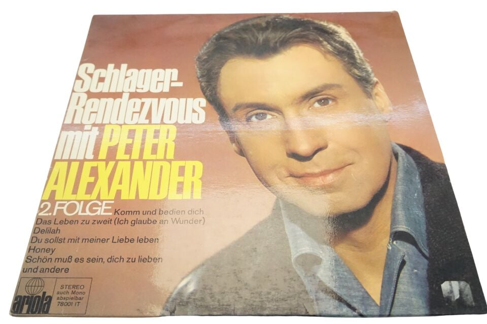 Peter Alexander Schlager-Rendezvous Mit Peter Alexander 2. Folge - Plak
