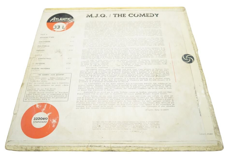 The Modern Jazz Quartet The Comedy - Plak