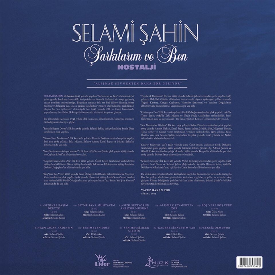 Selami Şahin Şarkılarım ve Ben / Nostalji - Plak