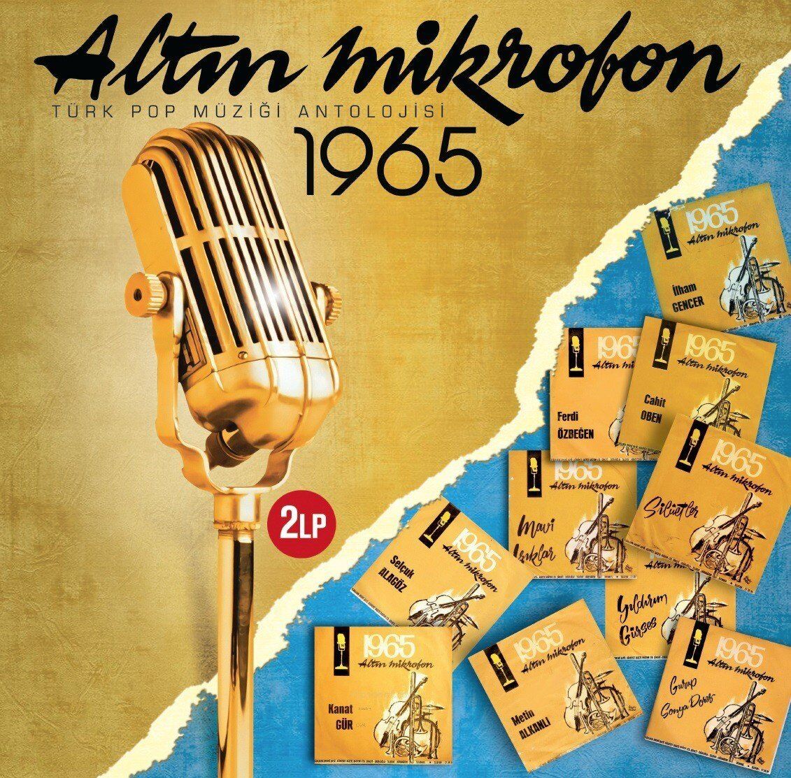 Altın Mikrofon 1965 Çeşitli Sanatçılar - 2 Plak