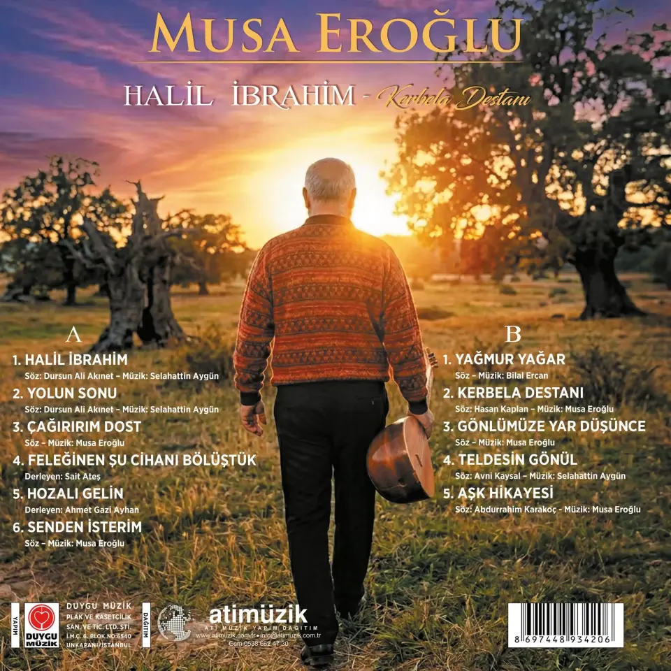 Musa Eroğlu Halil İbrahim Kerbela Destanı - Plak