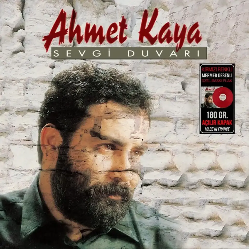 Ahmet Kaya Sevgi Duvarı - Kırmızı Baskı Plak