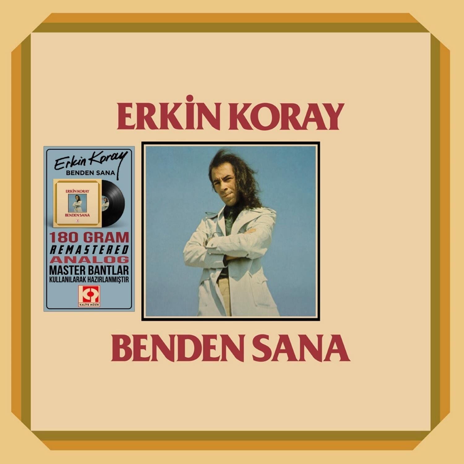 Erkin Koray Benden Sana - Renkli Plak
