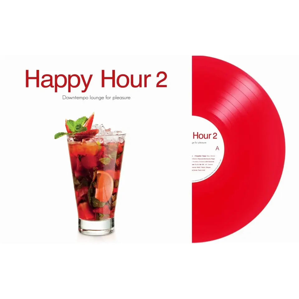 Happy Hour Vol: 2 Özel Baskı Transparan Kırmızı Plak