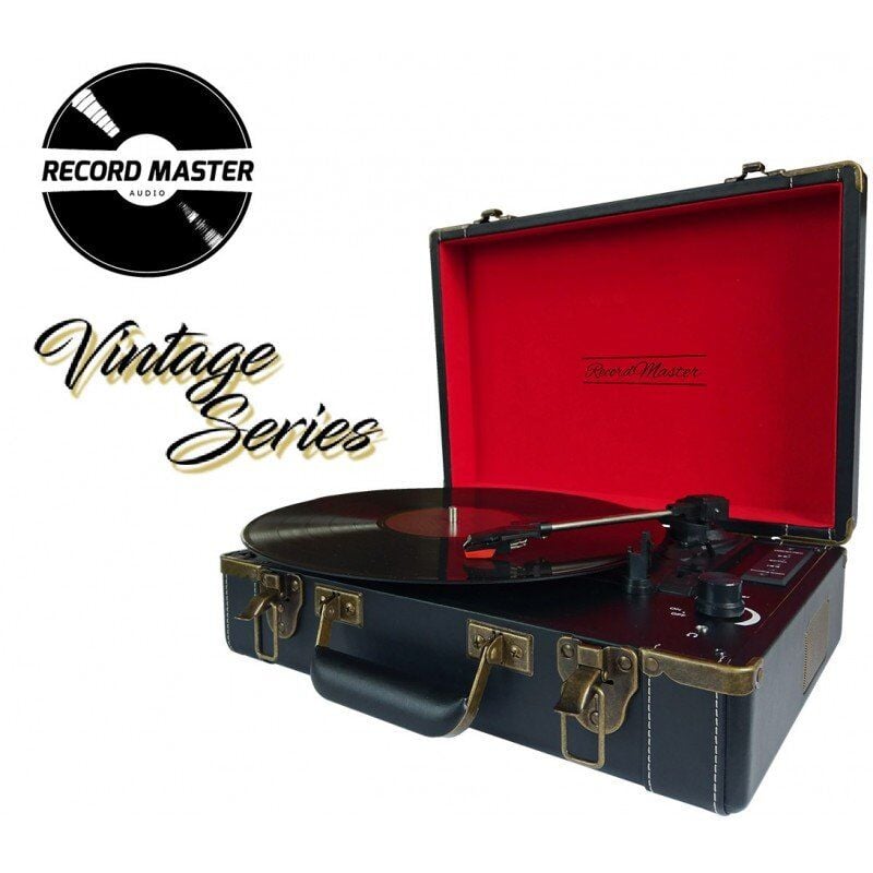 T317UB Retro Pikap Siyah Bluetooth Şarj Edilebilir