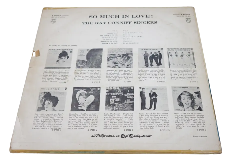 The Ray Conniff Singers So Much In Love - Plak