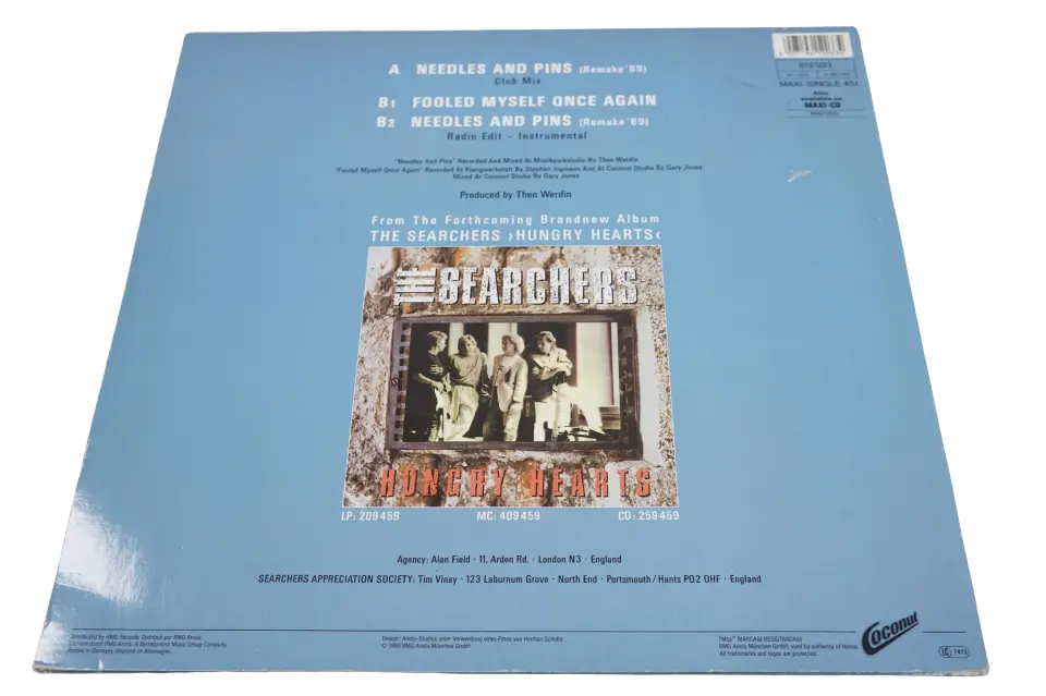The Searchers Needles And Pins - Remake '89 - Plak