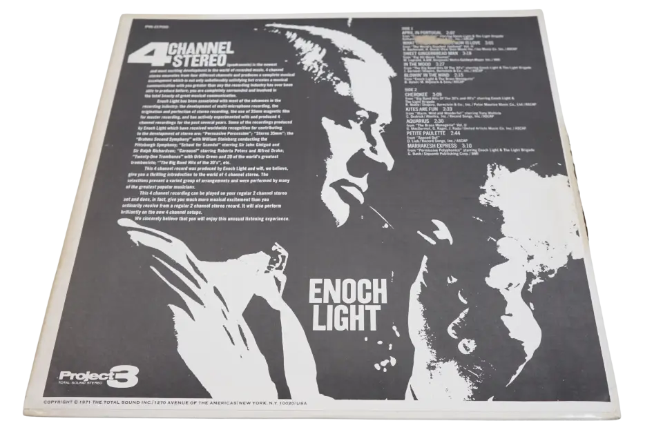 Enoch Light 4 Channel Stereo - Plak